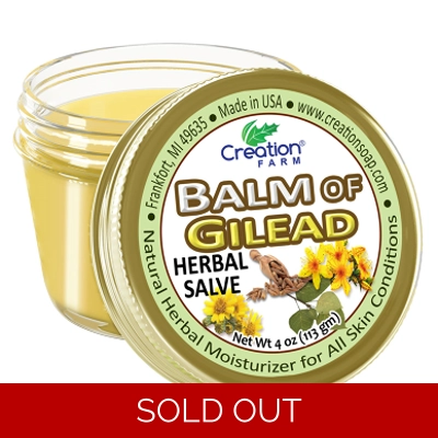 Balm of Gilead Herbal Salve Jar 4oz